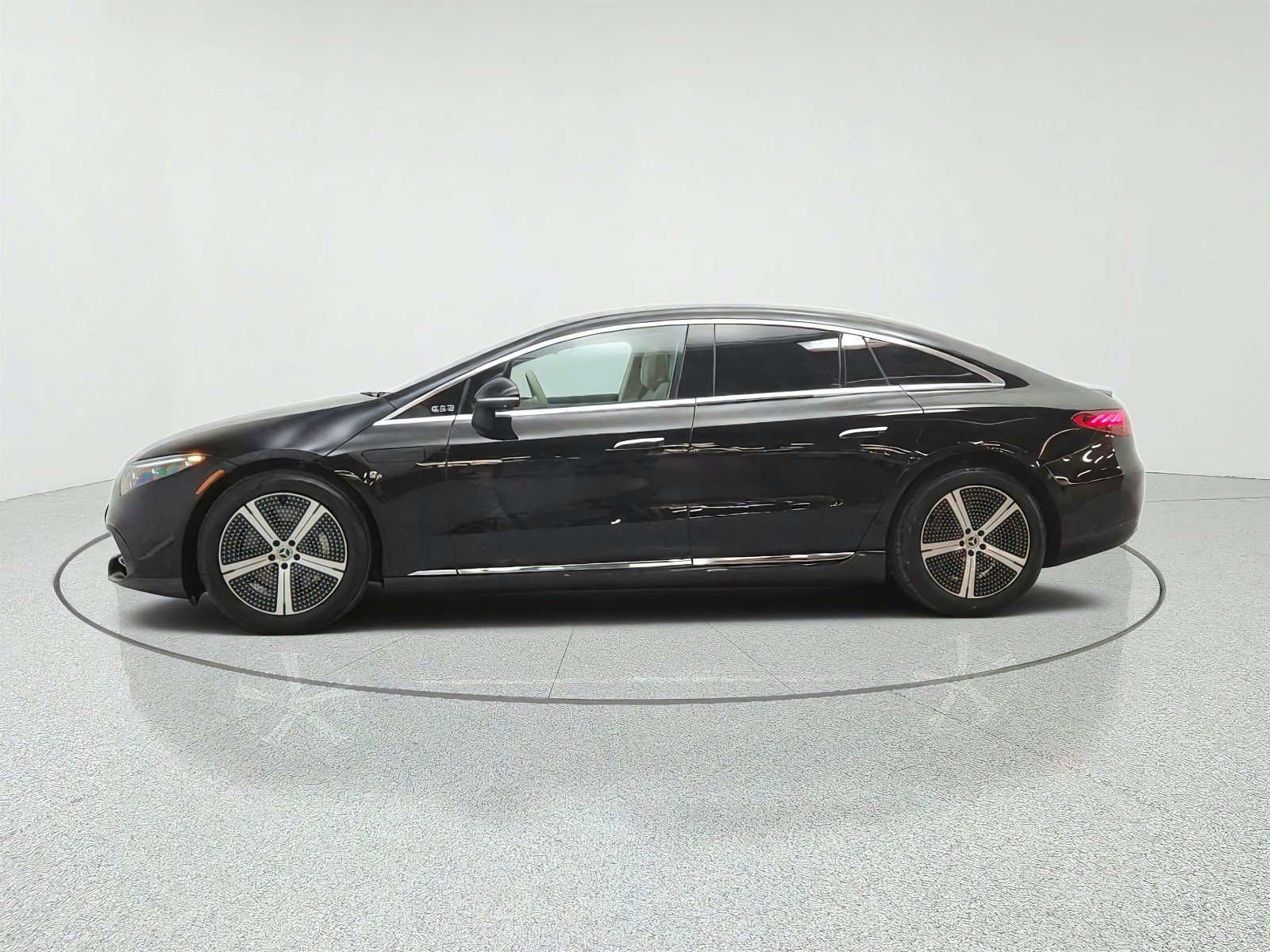 Certified Used 2024 Obsidian Black Metallic Mercedes-Benz EQS 450+ Sedan image 8