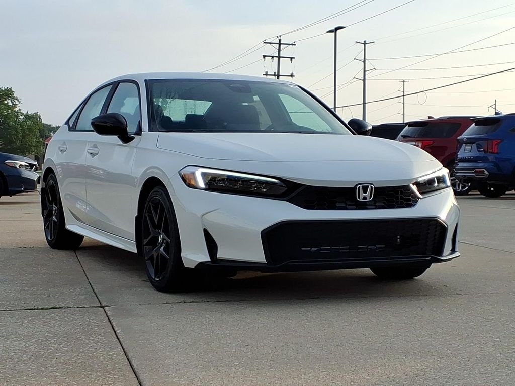 New 2026 Platinum White Pearl Honda Sport image 11
