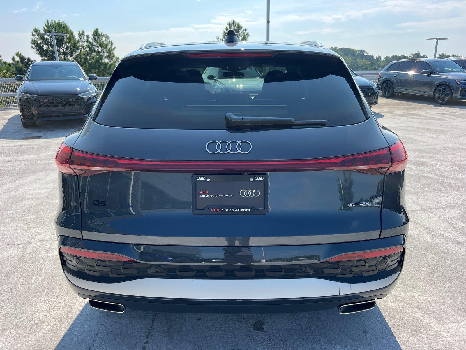 Used 2025 Tambora Gray Metallic Audi Premium Plus image 6