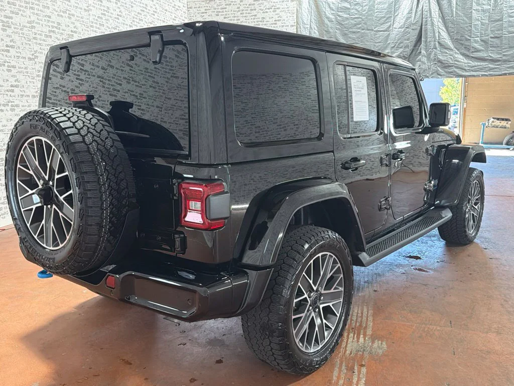 Used 2024 Black Clearcoat Jeep High Altitude 4xe image 7