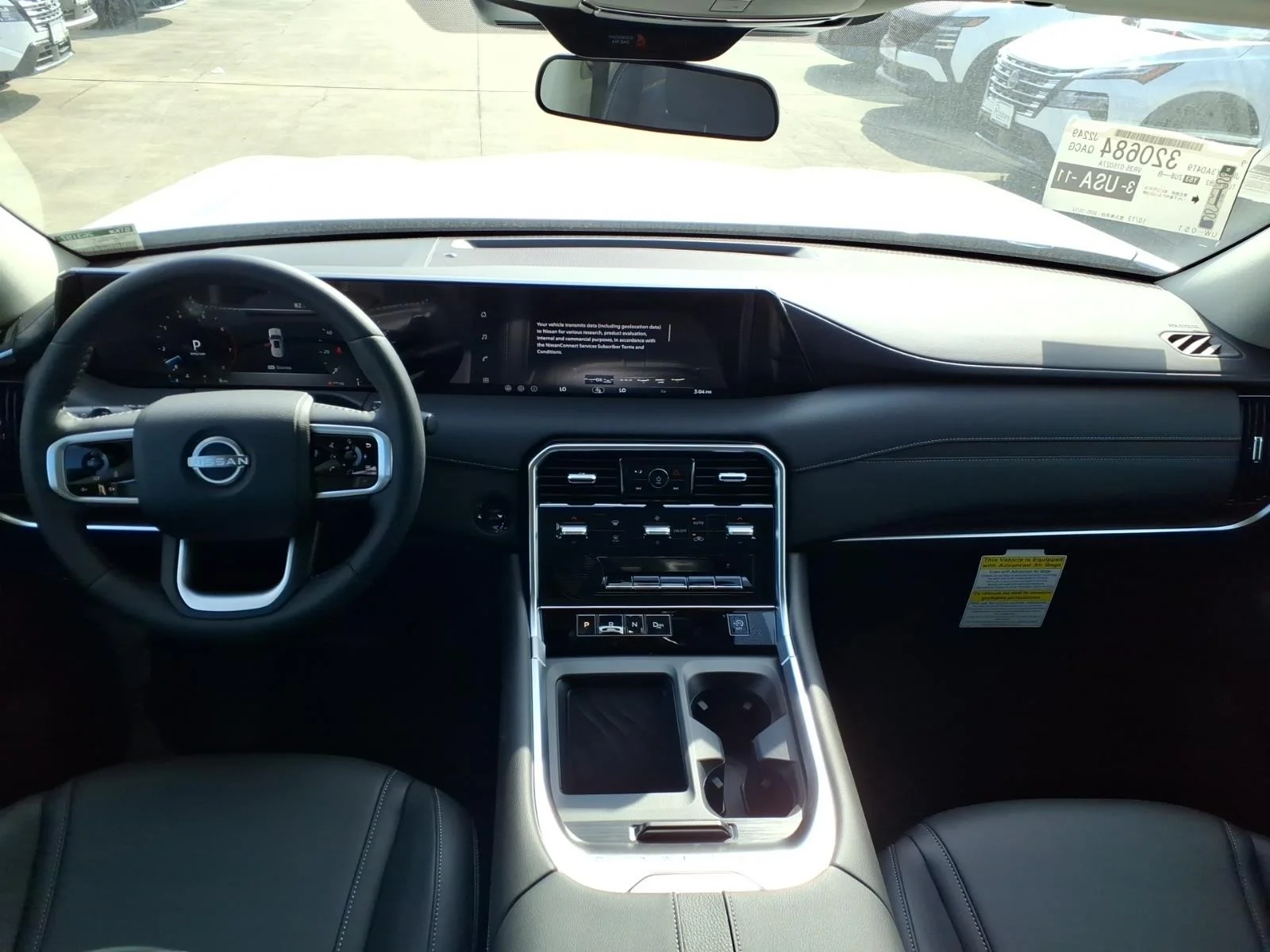 2026 Nissan Armada SV White at Robbins Nissan