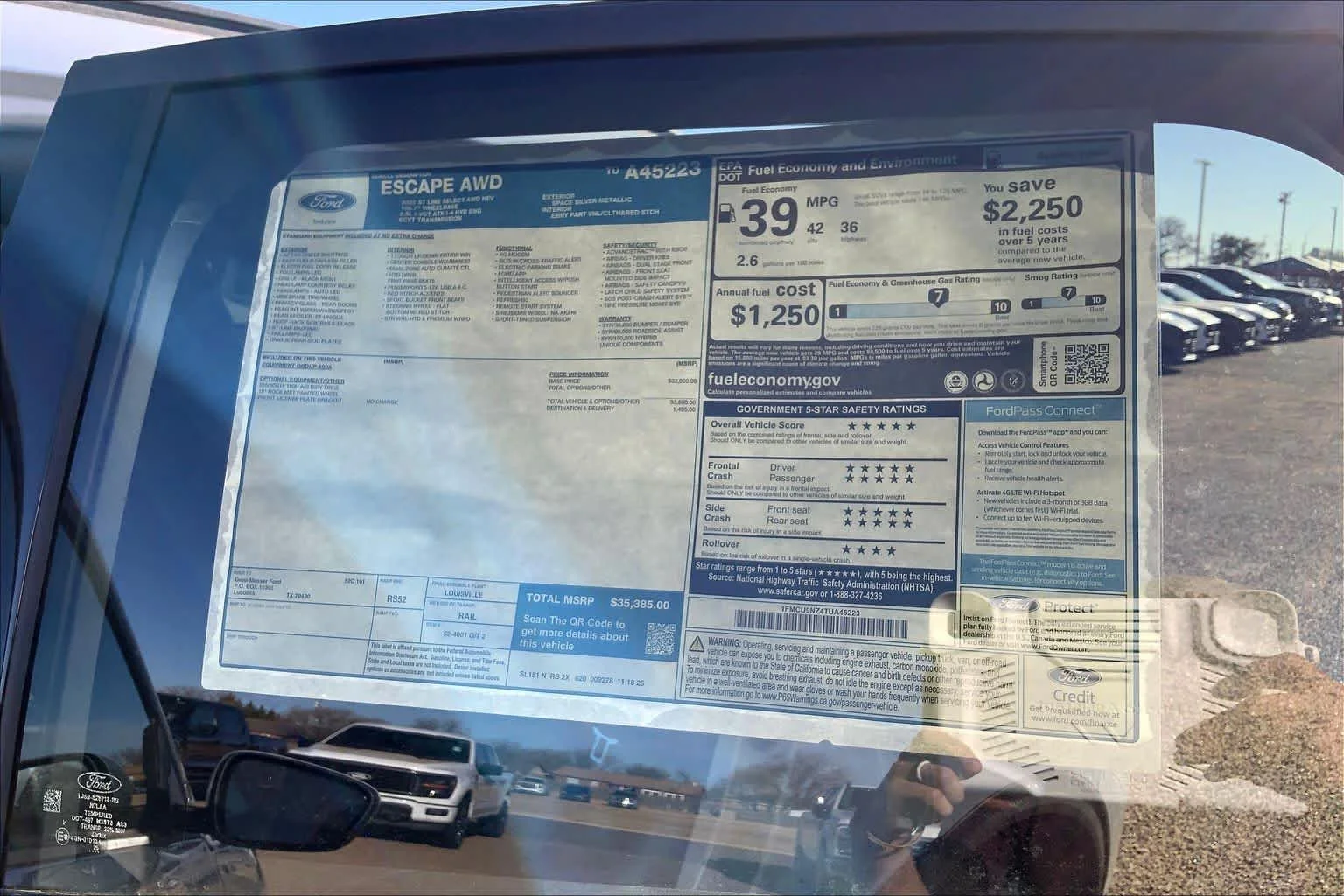 New 2026 Space Silver Metallic Ford ST-Line Select image 22