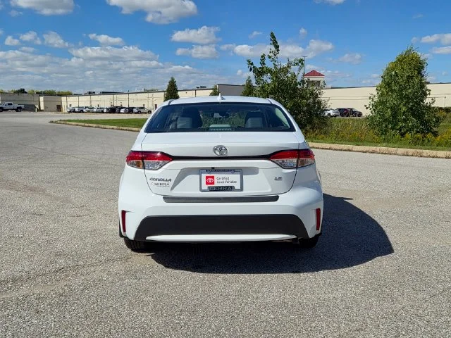 Certified Used 2022 White Toyota LE image 7