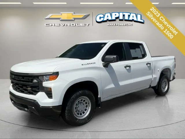 Used 2023 SUMMIT WHITE Chevrolet Work Truck image 1