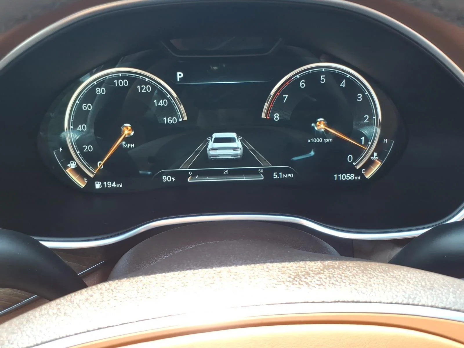 Used 2021 Adriatic Blue Genesis 3.5T Prestige AWD image 14
