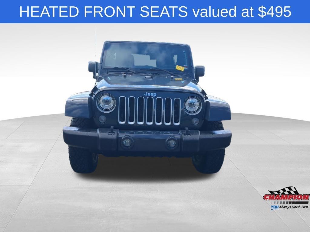 Used 2017 Black Jeep Unlimited Sahara image 11
