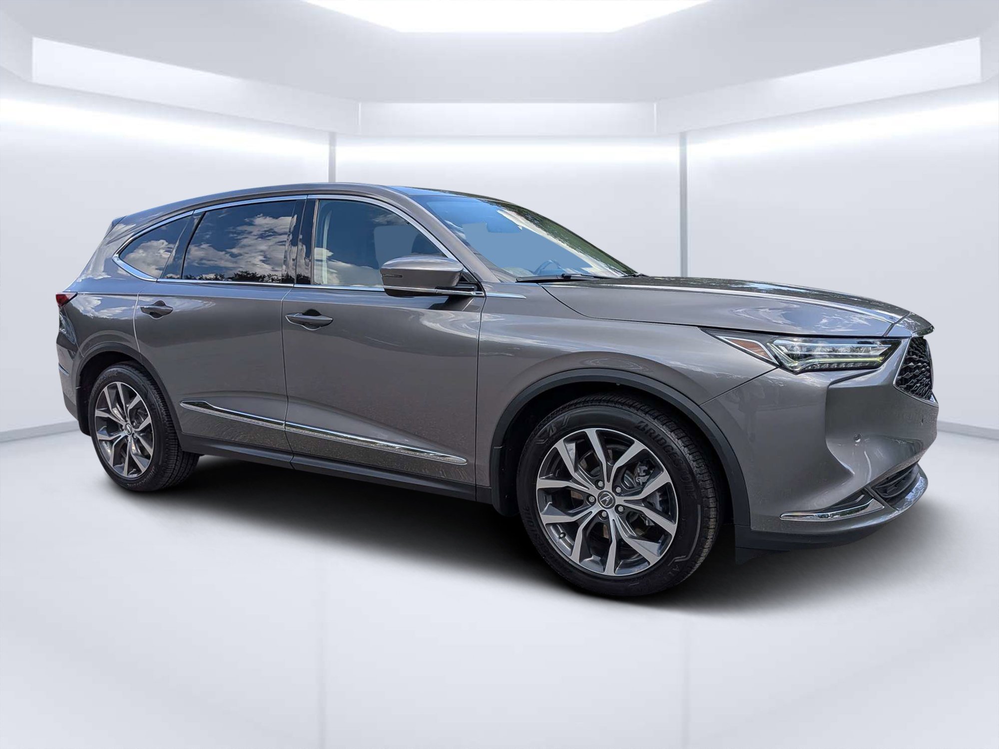 Used 2023 Liquid Carbon Metallic Acura TECH image 35