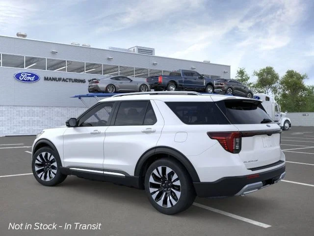 New 2026 Star White Metallic Tri-Coat Ford Platinum image 4