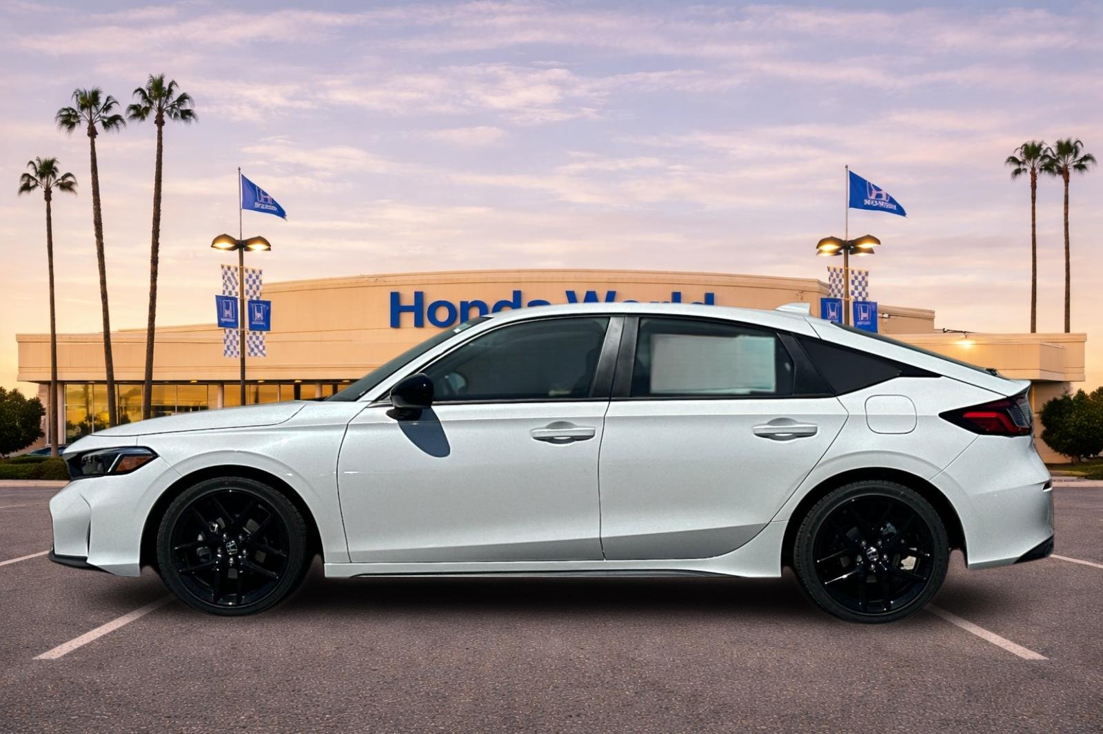 New 2026 Platinum White Pearl Honda Sport image 7