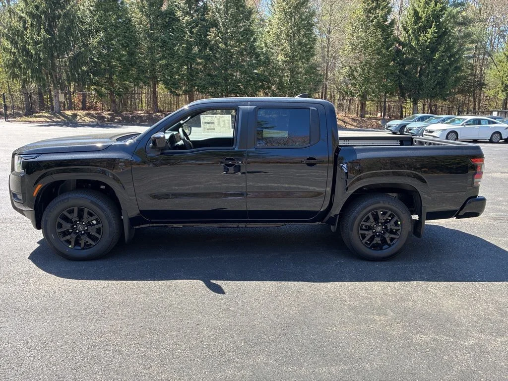 New 2026 Super Black Nissan Crew Cab SV image 4