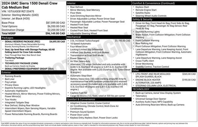 2024 GMC Sierra 1500 Denali