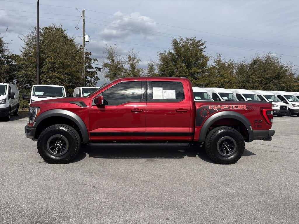 Used 2021 Red Ford Raptor image 7