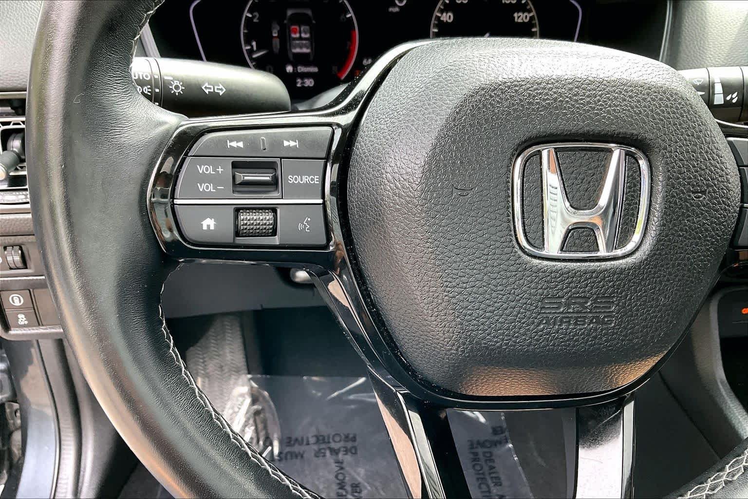 Used 2023 Meteorite Gray Metallic Honda EX image 24