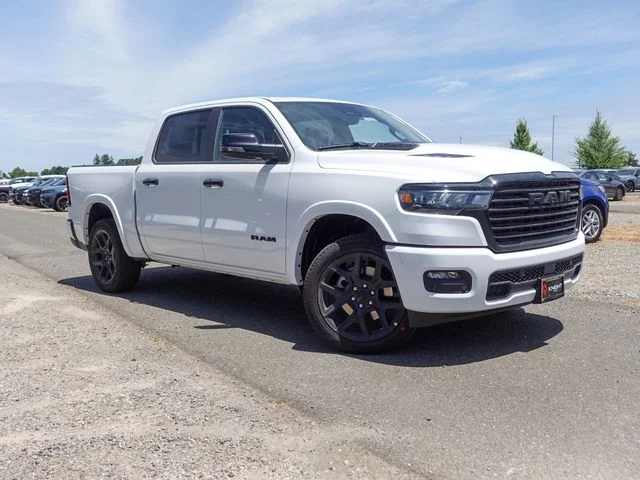 New 2026 Bright White Clear-Coat Exterior Paint RAM Laramie image 5