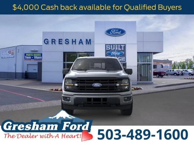 New 2026 Carbonized Gray Metallic Ford XLT image 6
