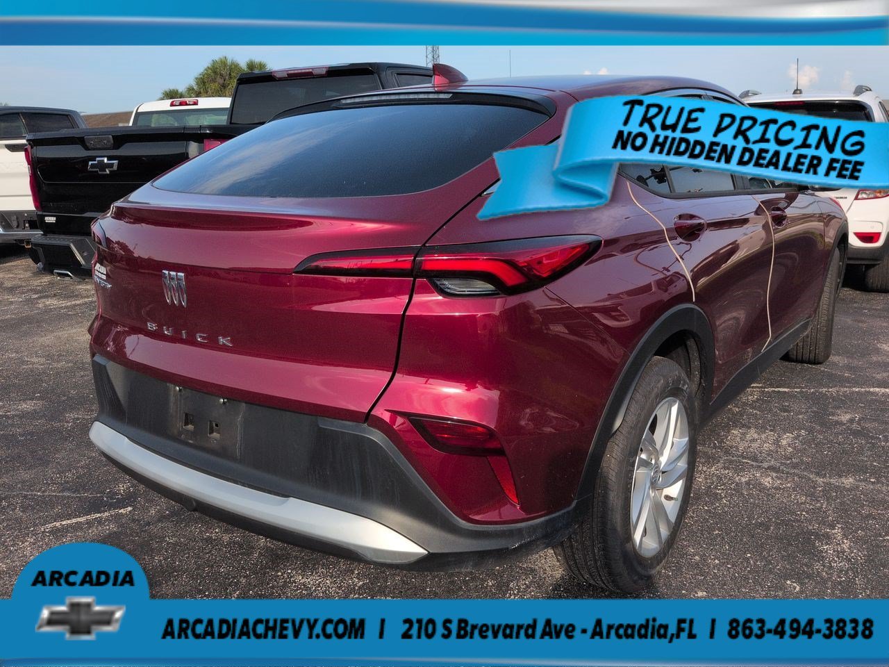Used 2024 Cinnabar Metallic Buick Preferred image 4