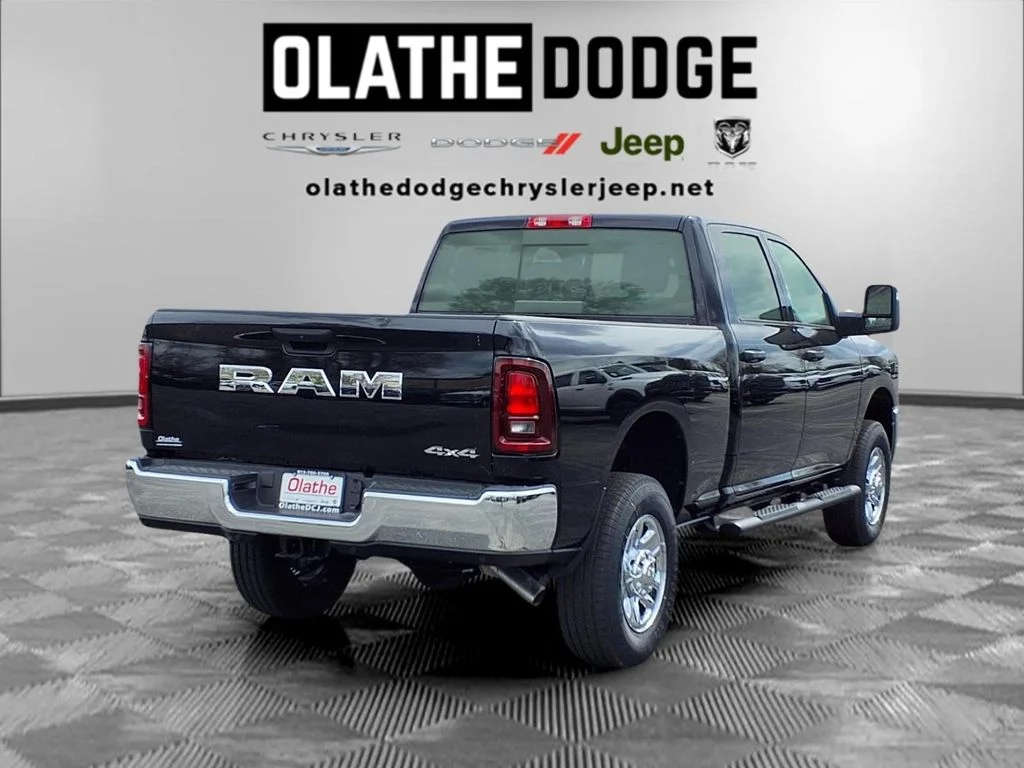 New 2026 Diamond Black Crystal Pearl-Coat Exterior Paint RAM Tradesman image 25
