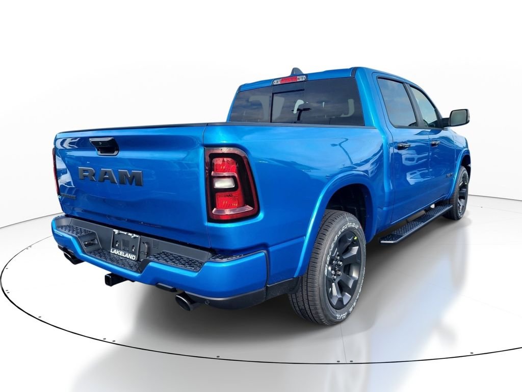 New 2026 Hydro Blue Pearl-Coat Exterior Paint RAM Big Horn/Lone Star image 5