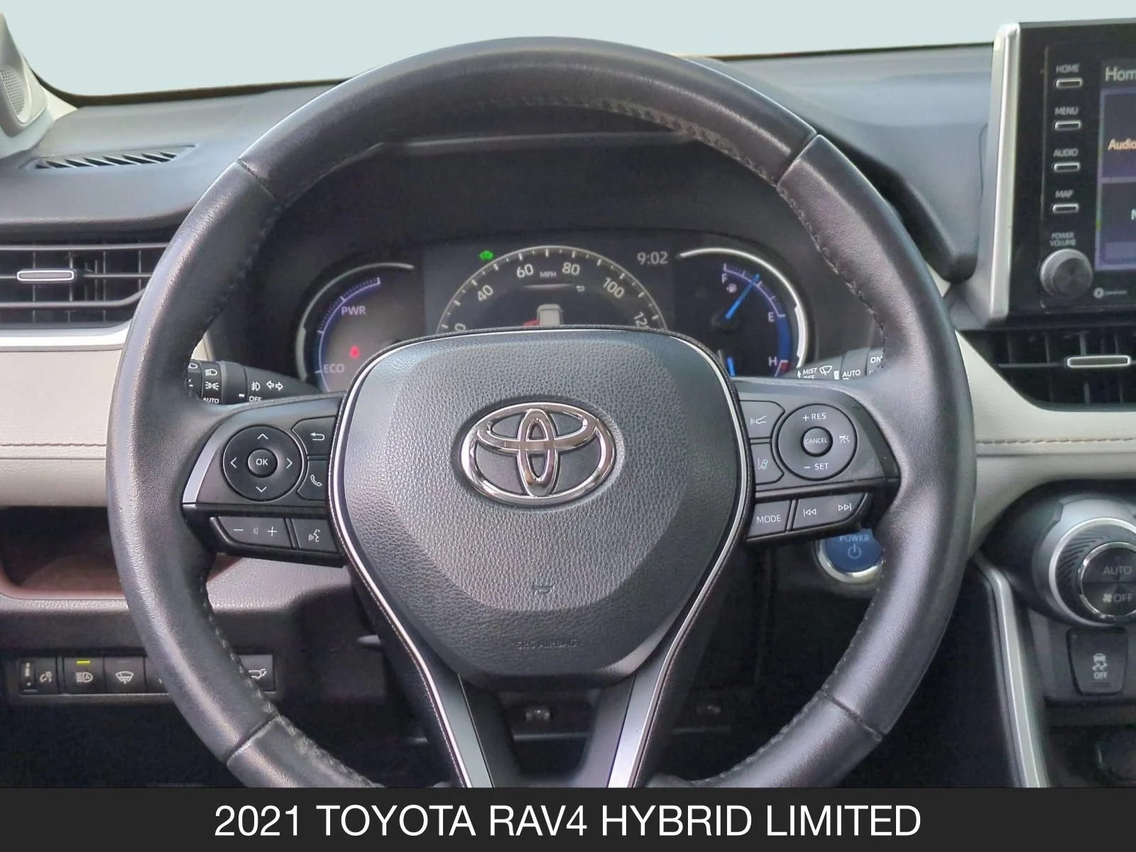 Used 2021 Silver Sky Metallic Toyota Hybrid Limited image 12