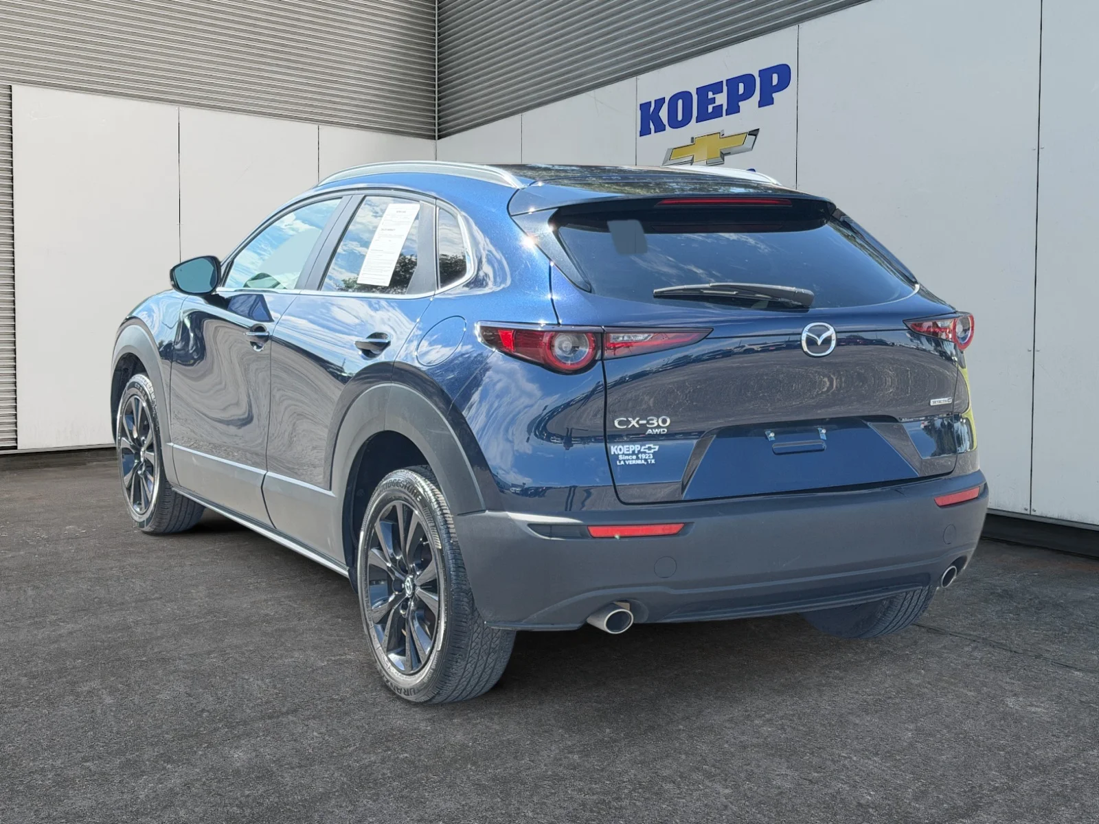 Used 2024 Deep Crystal Blue Mica Mazda 2.5 S Select Sport image 3
