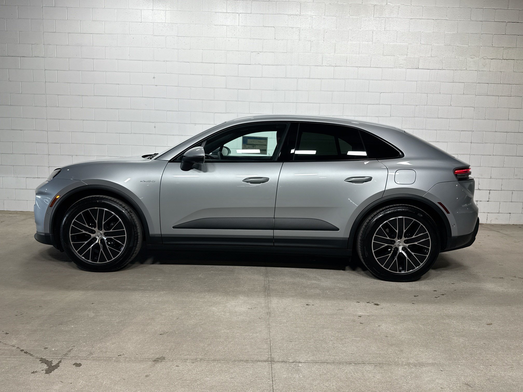 New 2026 Dolomite Silver Metallic Porsche Electric image 2