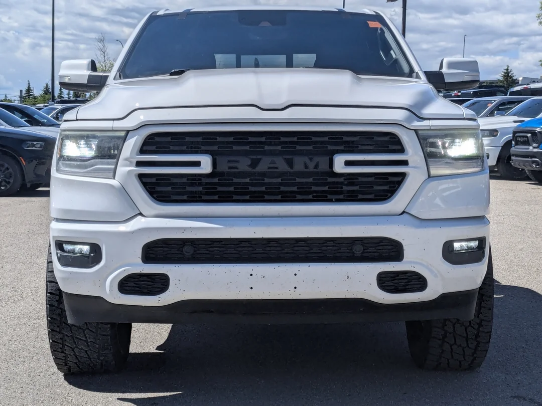 Certified Used 2022 White RAM Sport - - 4x4 - Level II Grp - Back Up Cam - Trailer Brake & Hitch & More! image 3