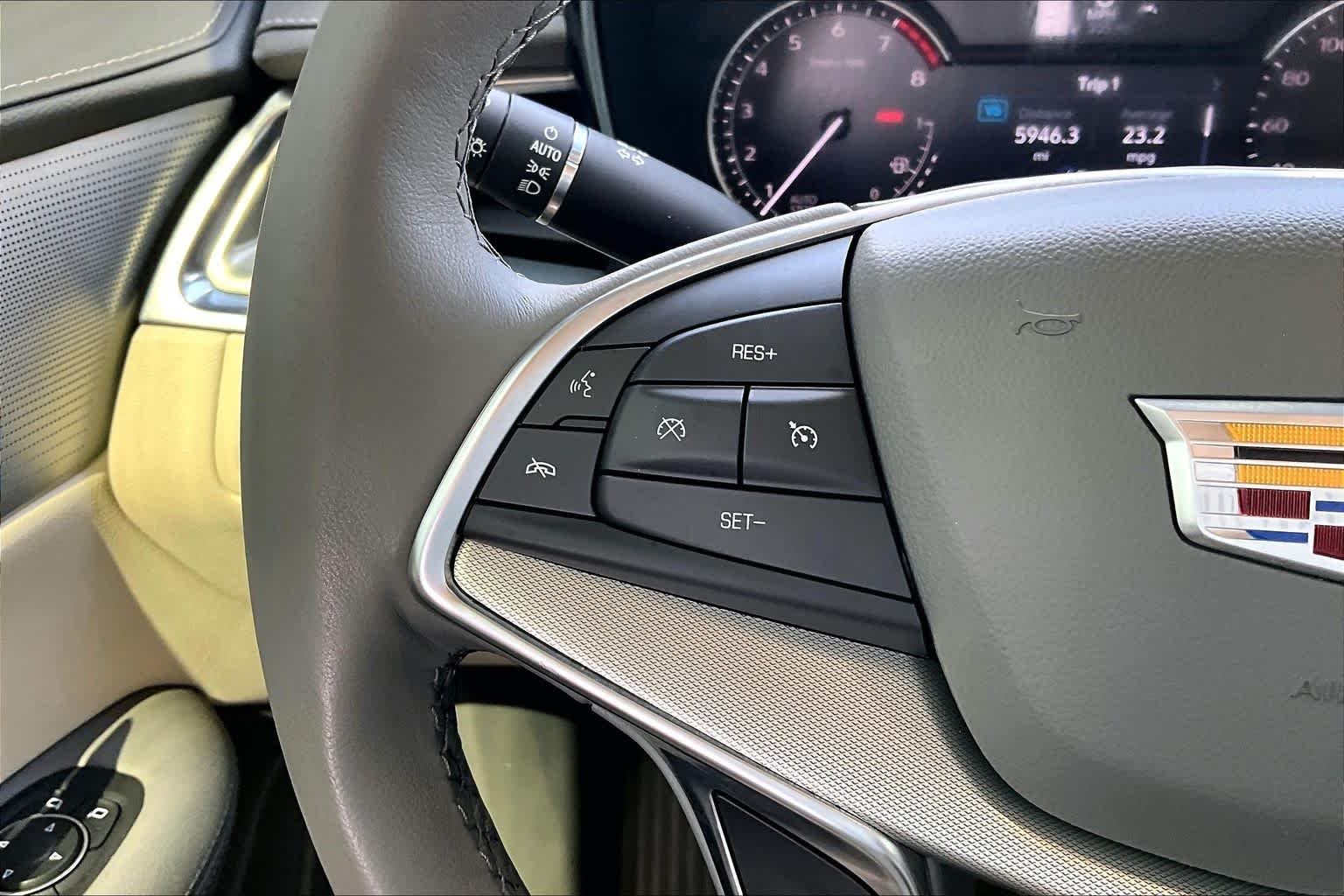 Used 2023 Radiant Red Tintcoat Cadillac FWD Premium Luxury image 23