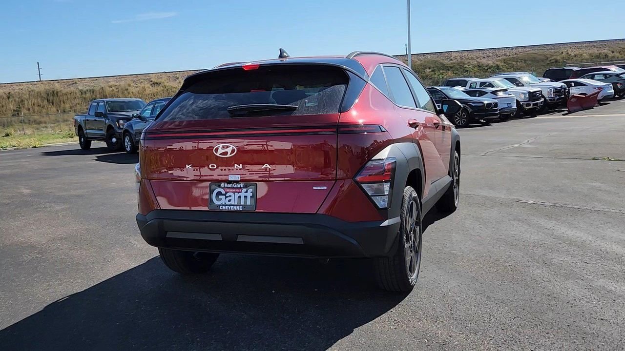 New 2026 Ultimate Red Metallic Hyundai SEL Sport AWD image 3