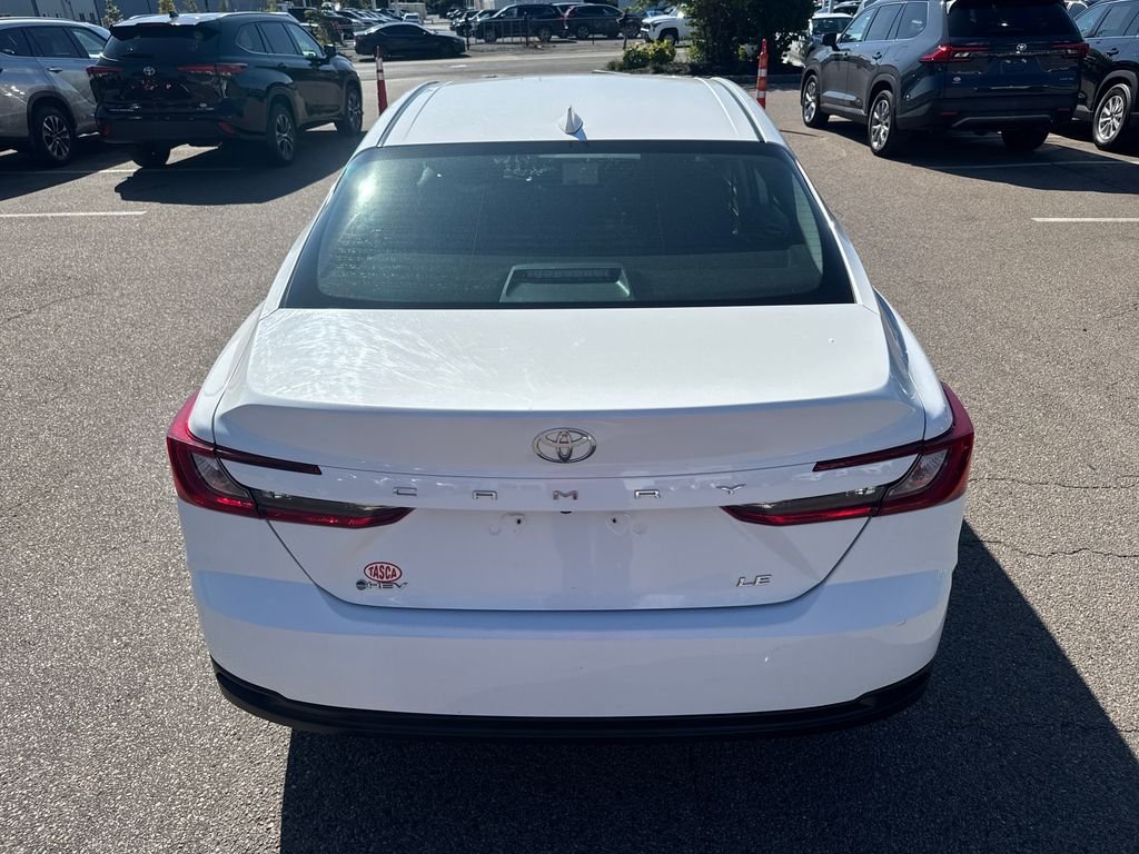 Used 2025 White Toyota LE image 6
