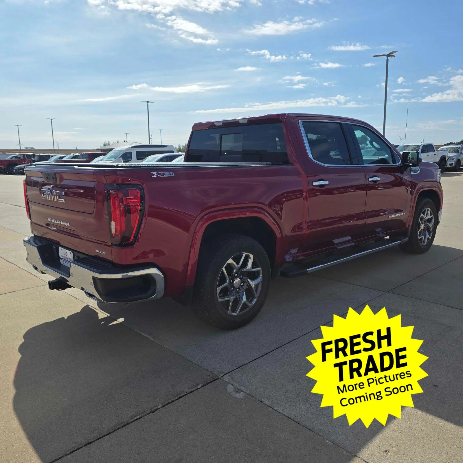 Used 2022 Cayenne Red Tintcoat GMC SLT image 13