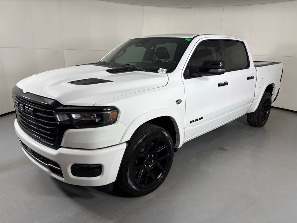 New 2026 Bright White Clear-Coat Exterior Paint RAM Laramie image 4