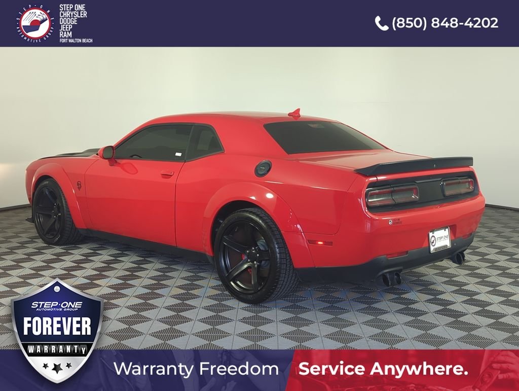 Used 2021 Red Dodge R/T Scat Pack Widebody image 4