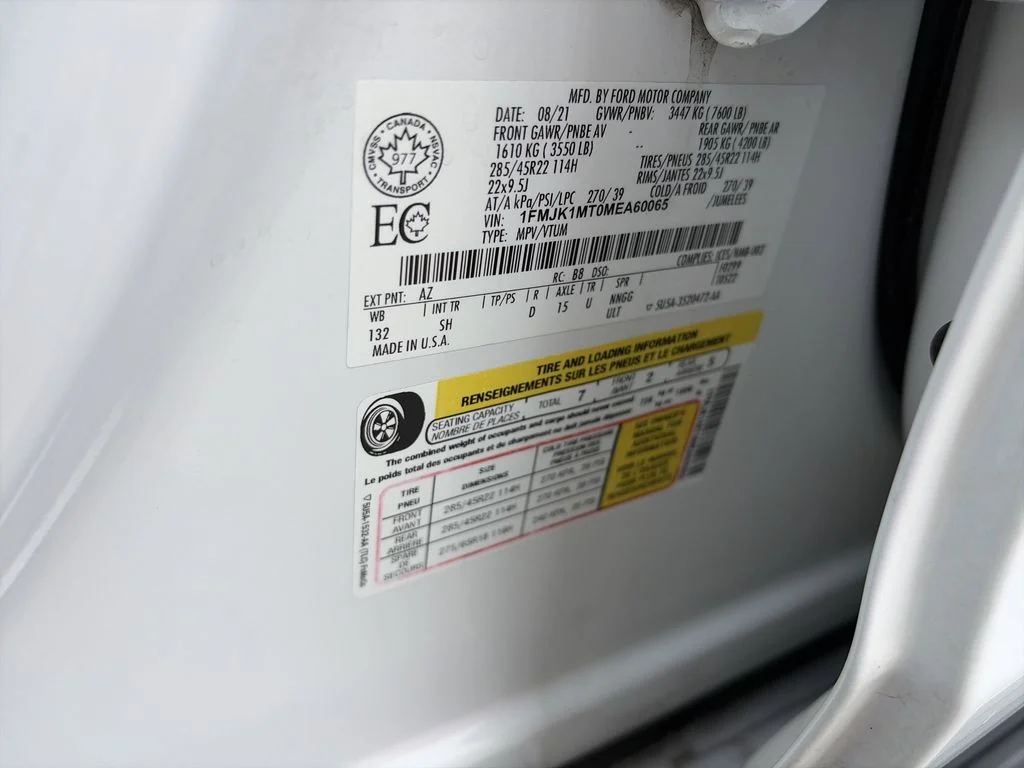 Used 2021 White Ford Platinum image 40