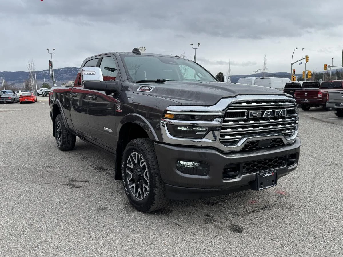 New 2026 Grey RAM Limited Longhorn 4x4 Crew Cab 6