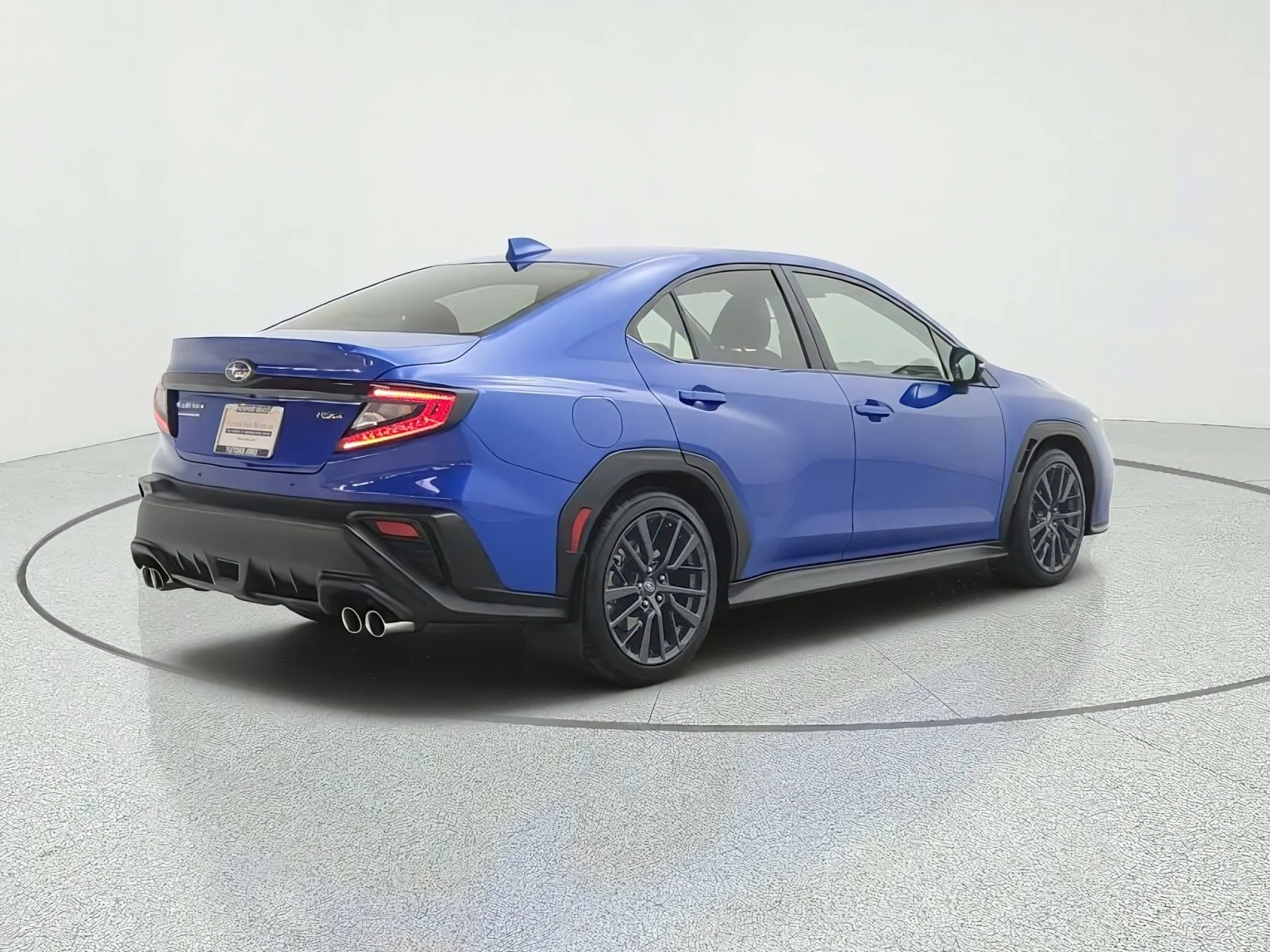 Used 2022 WR Blue Pearl Subaru Limited CVT image 5