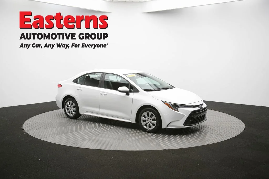 Used 2024 White Toyota LE image 45