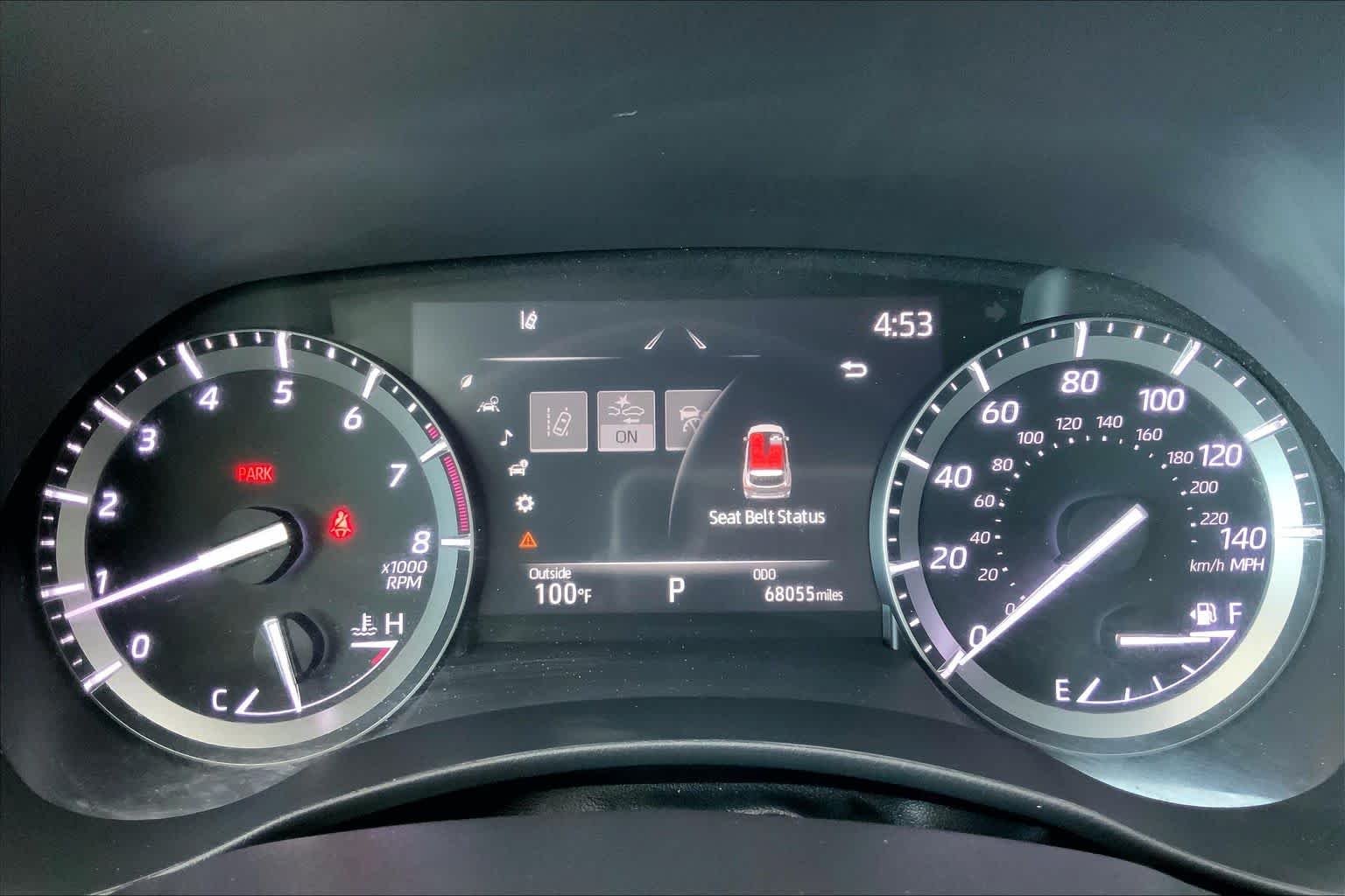 Used 2021 Blizzard Pearl Toyota XLE image 25