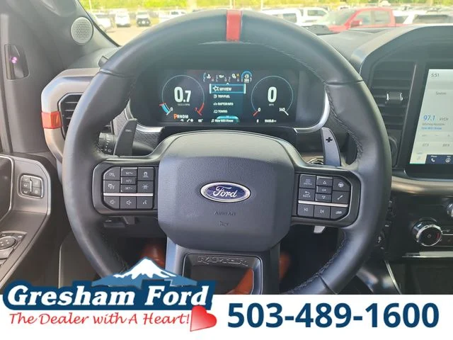 Certified Used 2023 Azure Gray Metallic Ford Raptor image 23