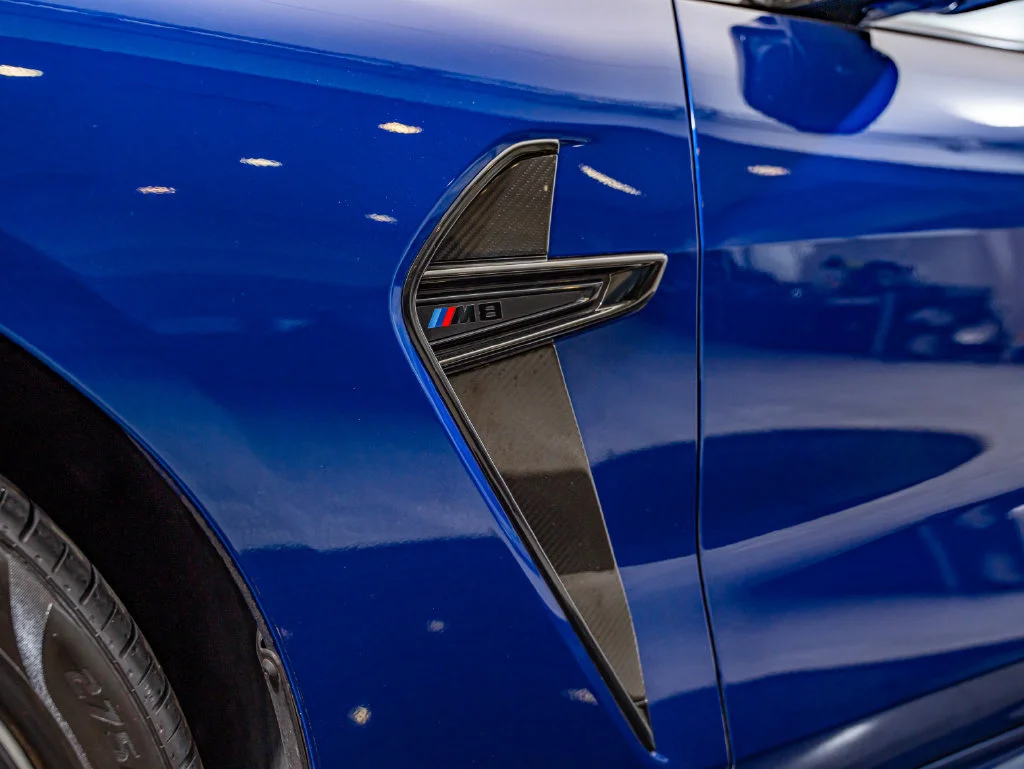 Used 2024 Marina Bay Blue Metallic BMW Competition image 10