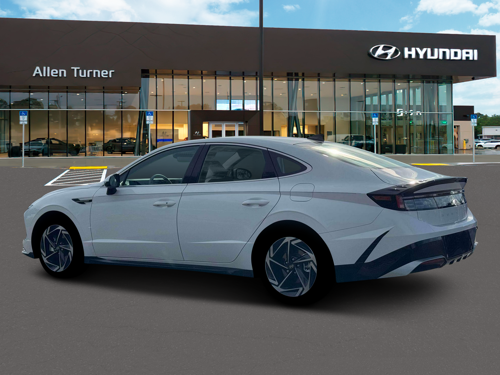 New 2026 Serenity White Hyundai SEL Sport image 4