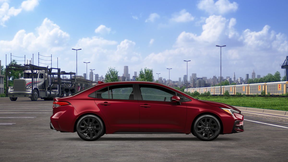 New 2026 Ruby Flare Pearl Toyota SE image 12