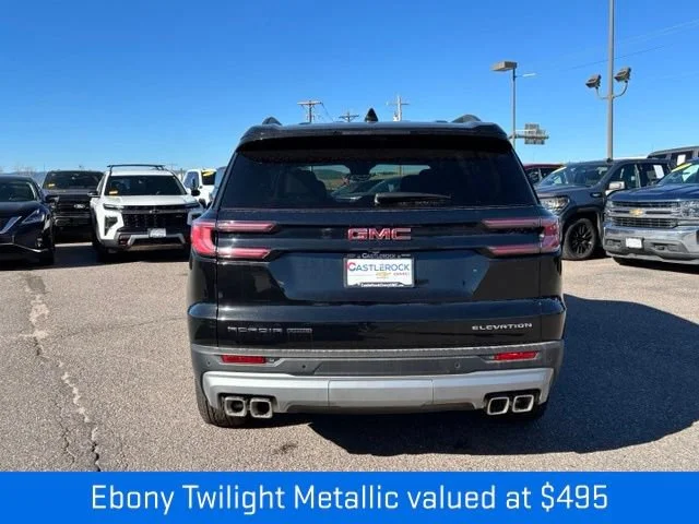New 2026 Ebony Twilight Metallic GMC Elevation image 4