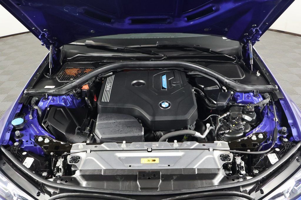 Certified Used 2023 Blue Metallic BMW 330e iPerformance image 15