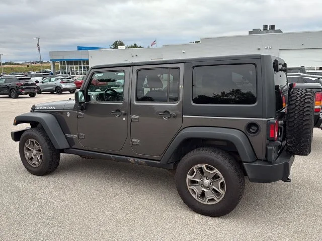 Used 2017 Crystal Metallic Jeep Unlimited Rubicon image 9
