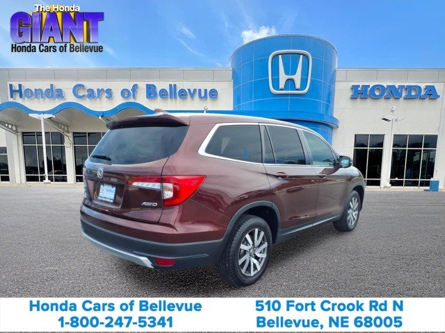 Certified Used 2021 Deep Scarlet Pearl Honda AWD EX-L image 5