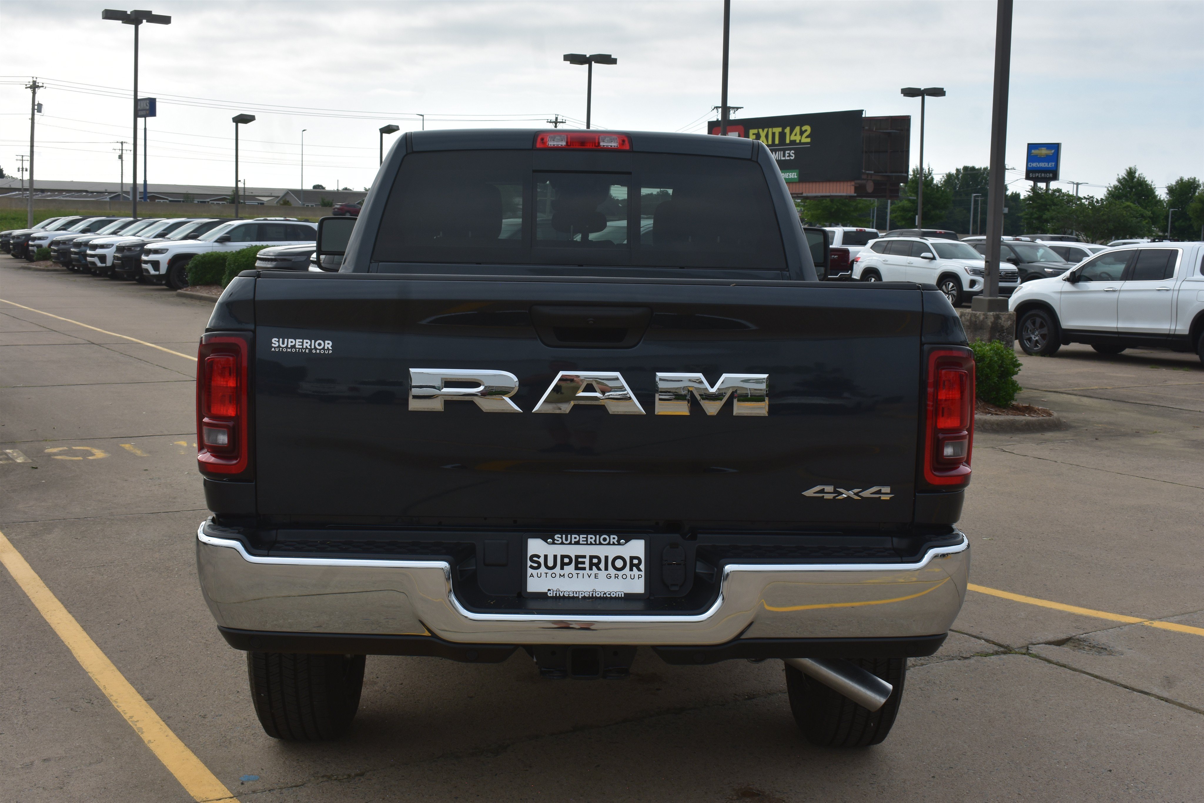 New 2026 Forged Blue Metallic Exterior Paint RAM Tradesman image 6