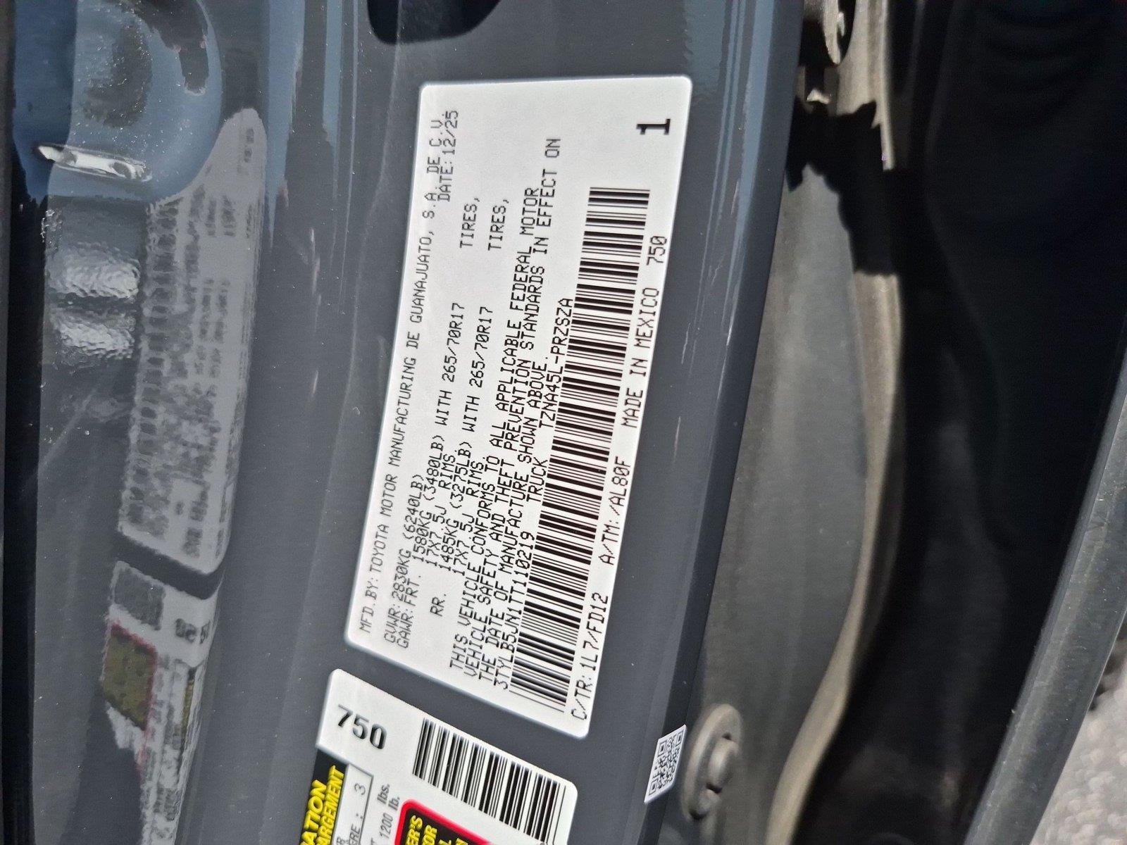 Used 2026 Underground Toyota TRD Off Road image 39
