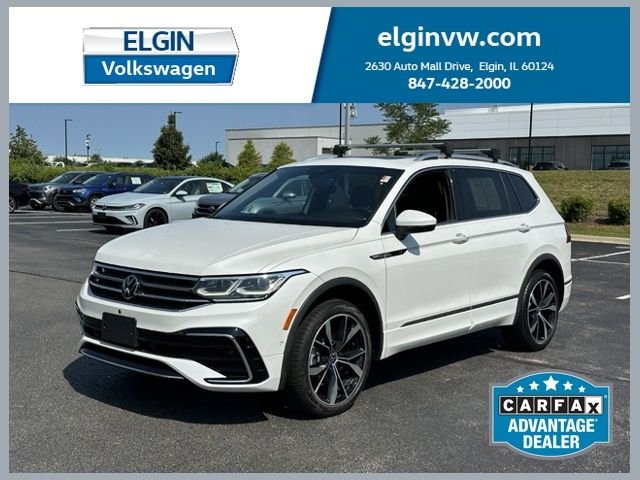 Certified Used 2022 White Volkswagen 2.0T SEL R-Line image 1