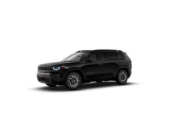 New 2026 Diamond Black Crystal Pearlcoat Jeep Laredo image 2