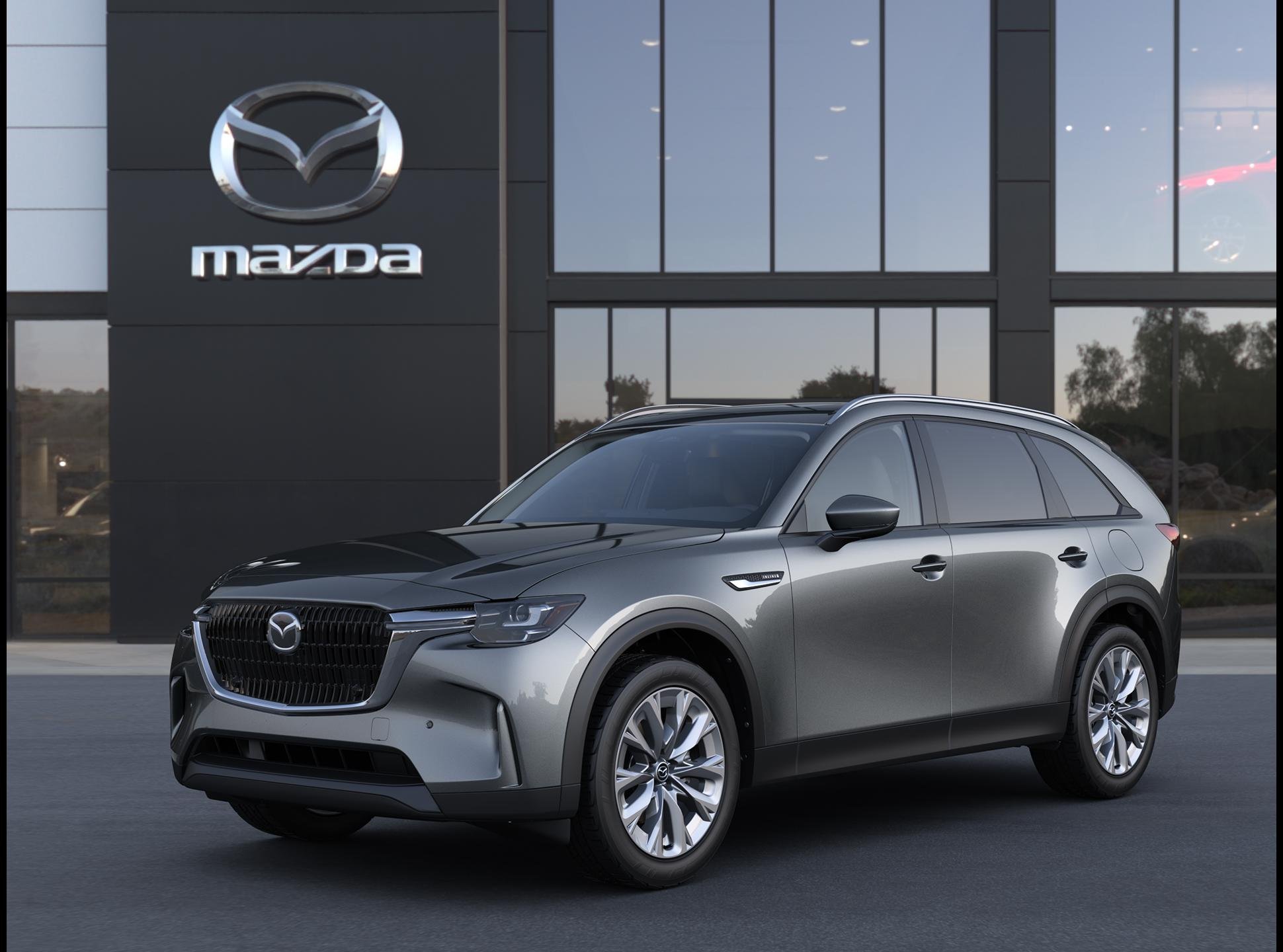 New 2026 Machine Gray Metallic Mazda 3.3 Turbo Preferred AWD image 1